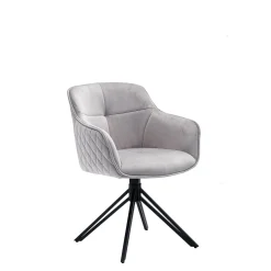 Armstoel Adele Lichtgrijs