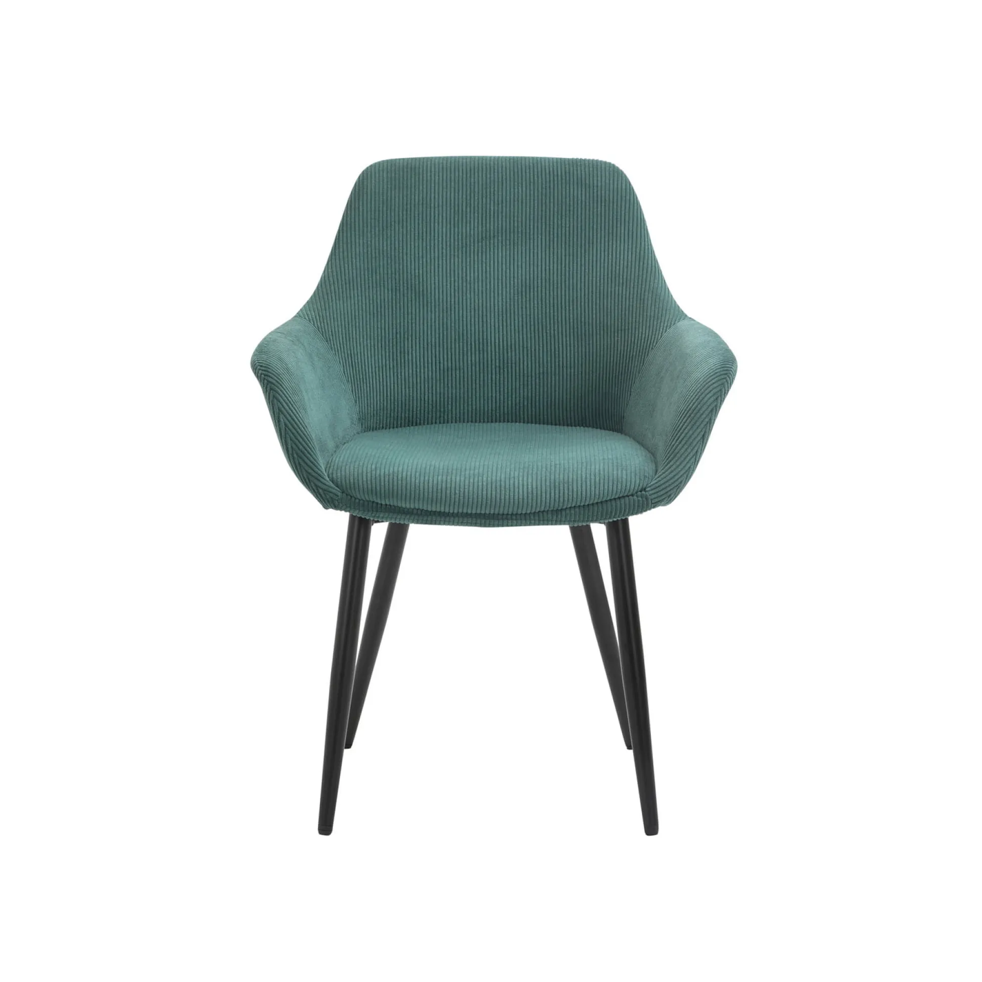 Armstoel Amine Groen – Set van 2