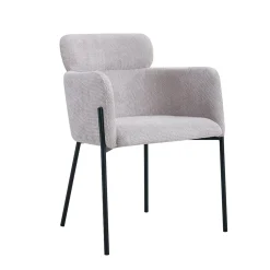 Armstoel Anneloes Beige – Set van 2