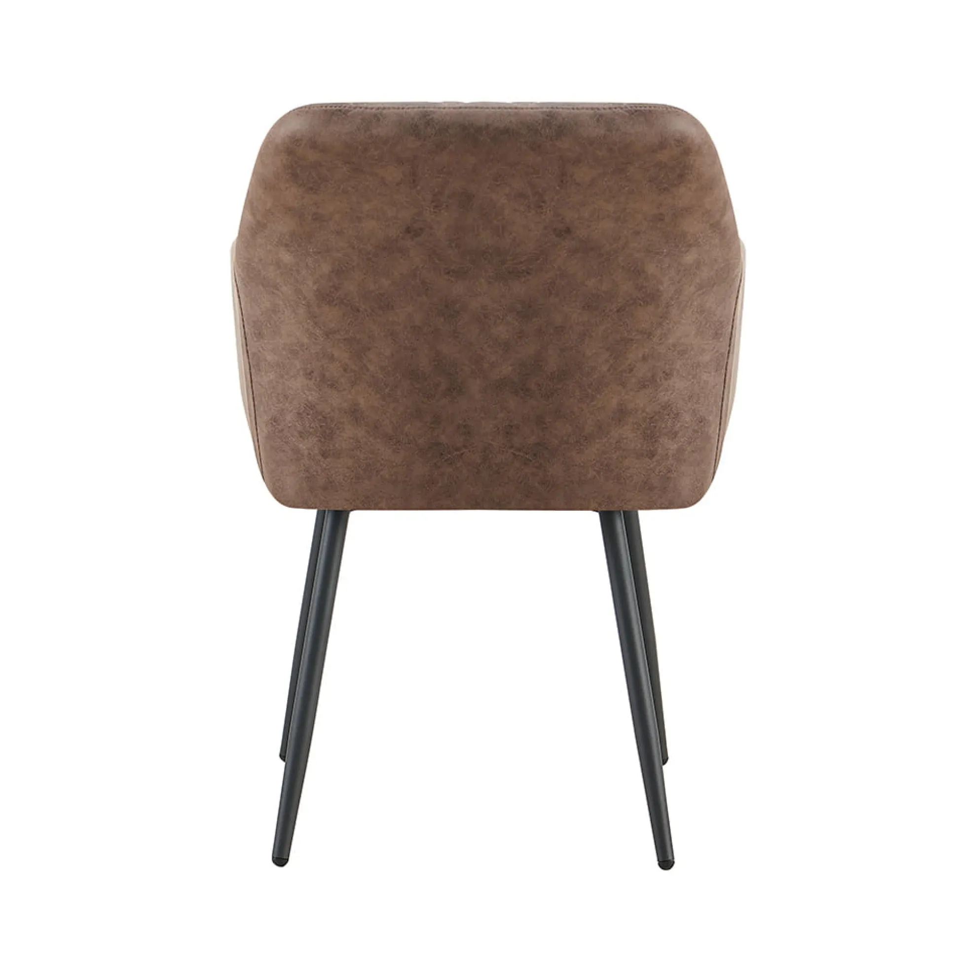 Armstoel Arno Bruin – Set van 2