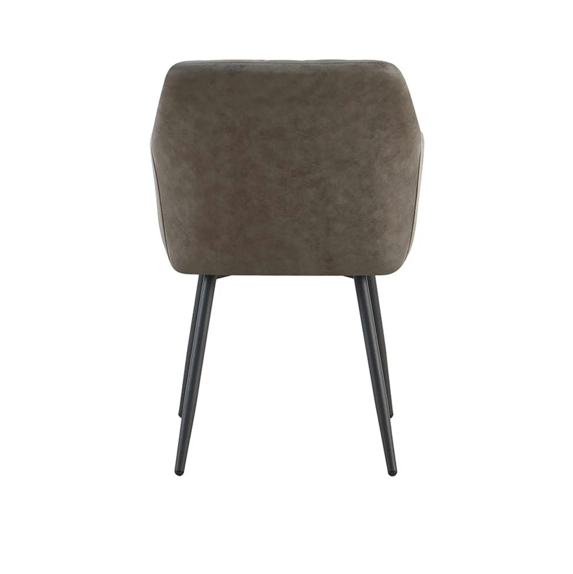 Armstoel Arno Grijs – Set van 2