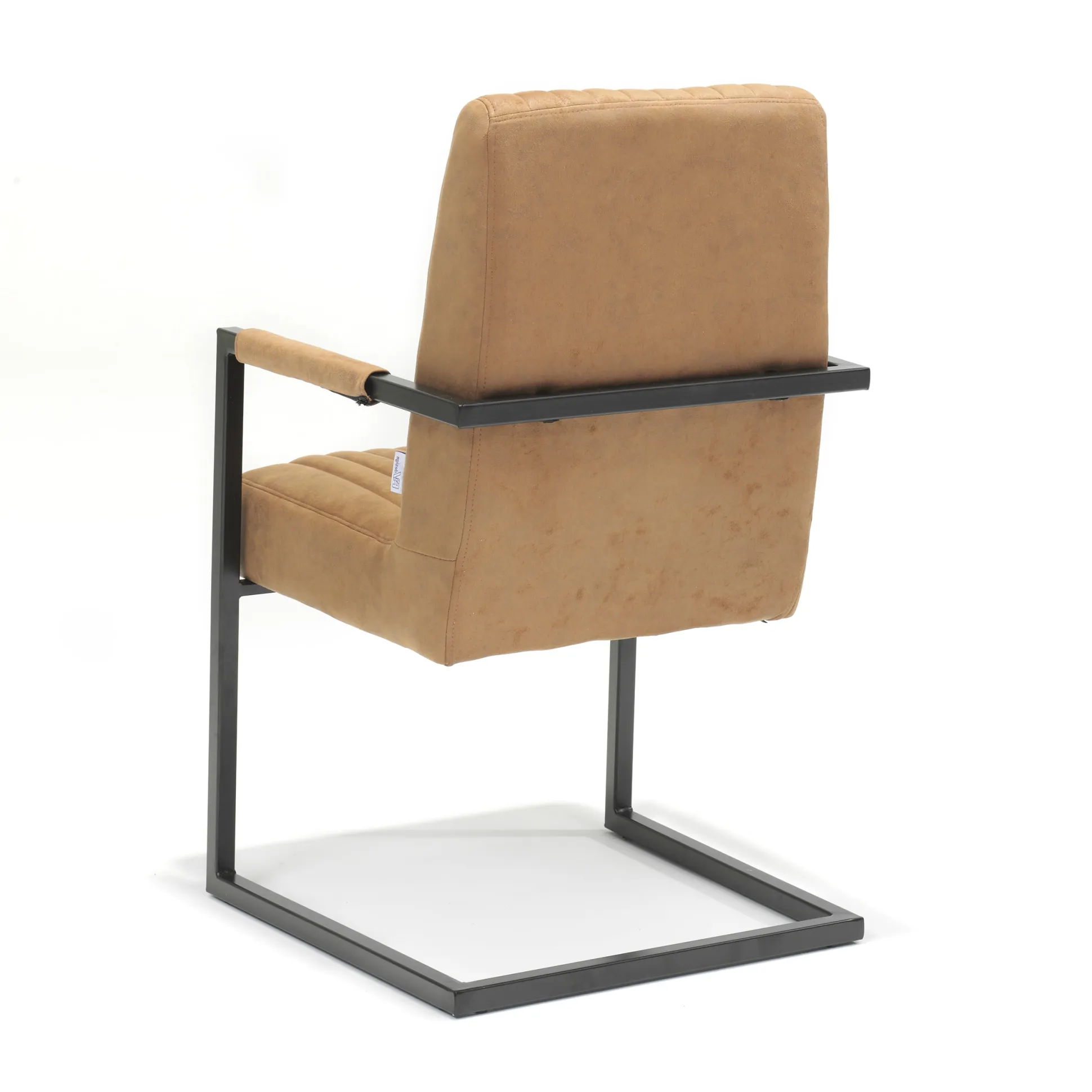 Armstoel Chloe Cognac – Set van 2