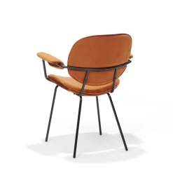 Armstoel Emma Oranje – Set van 2