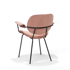 Armstoel Emma Roze – Set van 2