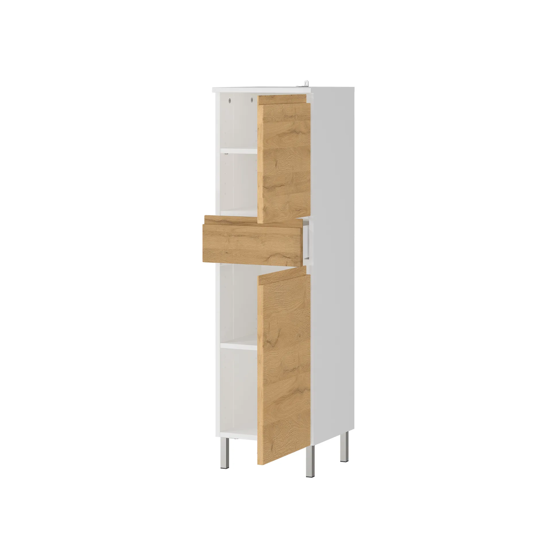 Badkamer Kolomkast Samos Eiken 120 cm