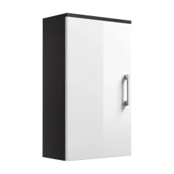 Badkamerkast Ilse Antraciet Wit S