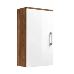 Badkamerkast Ilse Walnoot Wit S