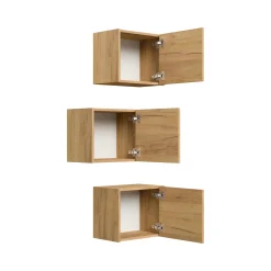 Badkamerkast Phoenix Eiken 33 cm – Set van 3