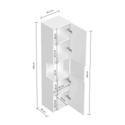Badkamerkast Phoenix Eiken 150 cm