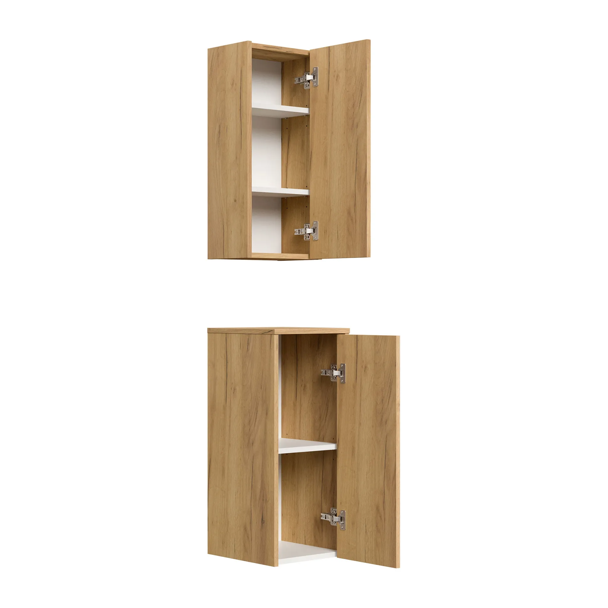 Badkamerkast Phoenix Eiken 71 cm – Set van 2