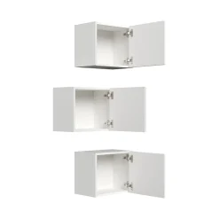 Badkamerkast Phoenix Wit Hoogglans 33 cm – Set van 3