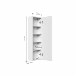 Badkamerkast Thor Eiken 33 cm