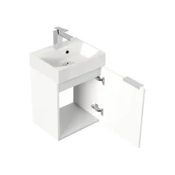 Badmeubel Annecy Wit Hoogglans 40 cm