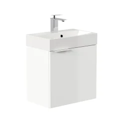 Badmeubel Annecy Wit Hoogglans 50 cm