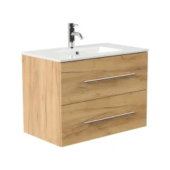 Badmeubel Bilbao Eiken 80 cm