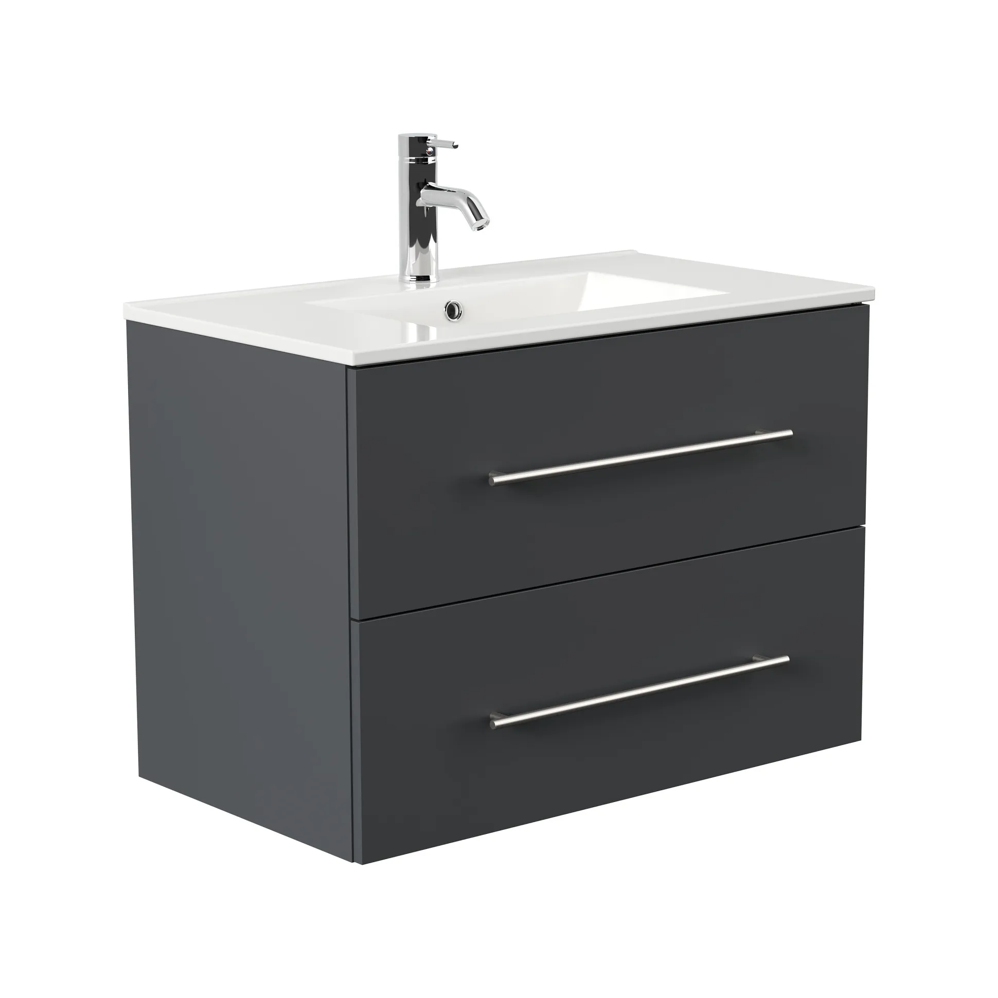 Badmeubel Bilbao Grafiet 80 cm