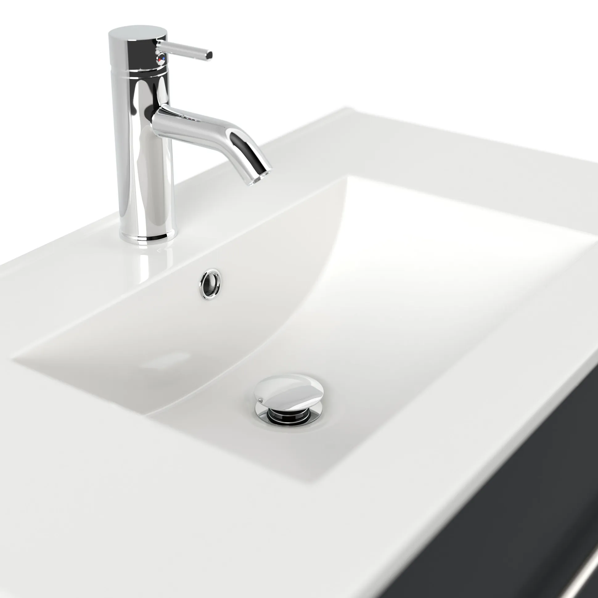 Badmeubel Bilbao Grafiet 80 cm