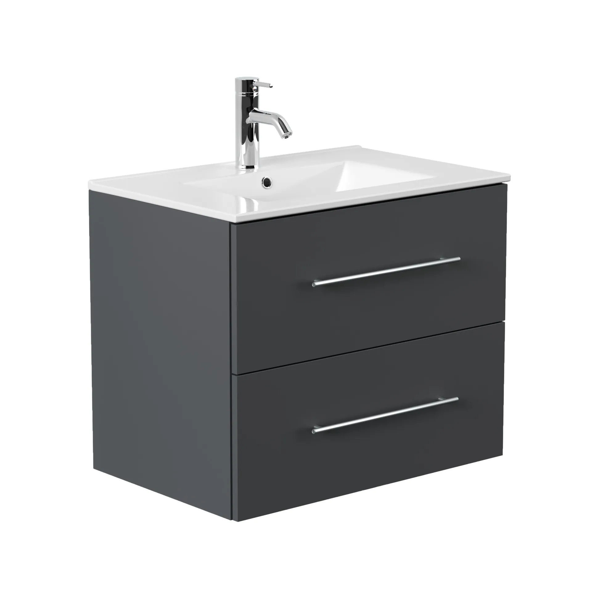 Badmeubel Bilbao Grafiet 70 cm