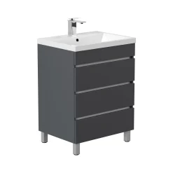 Badmeubel Dallas Grafiet 70 cm