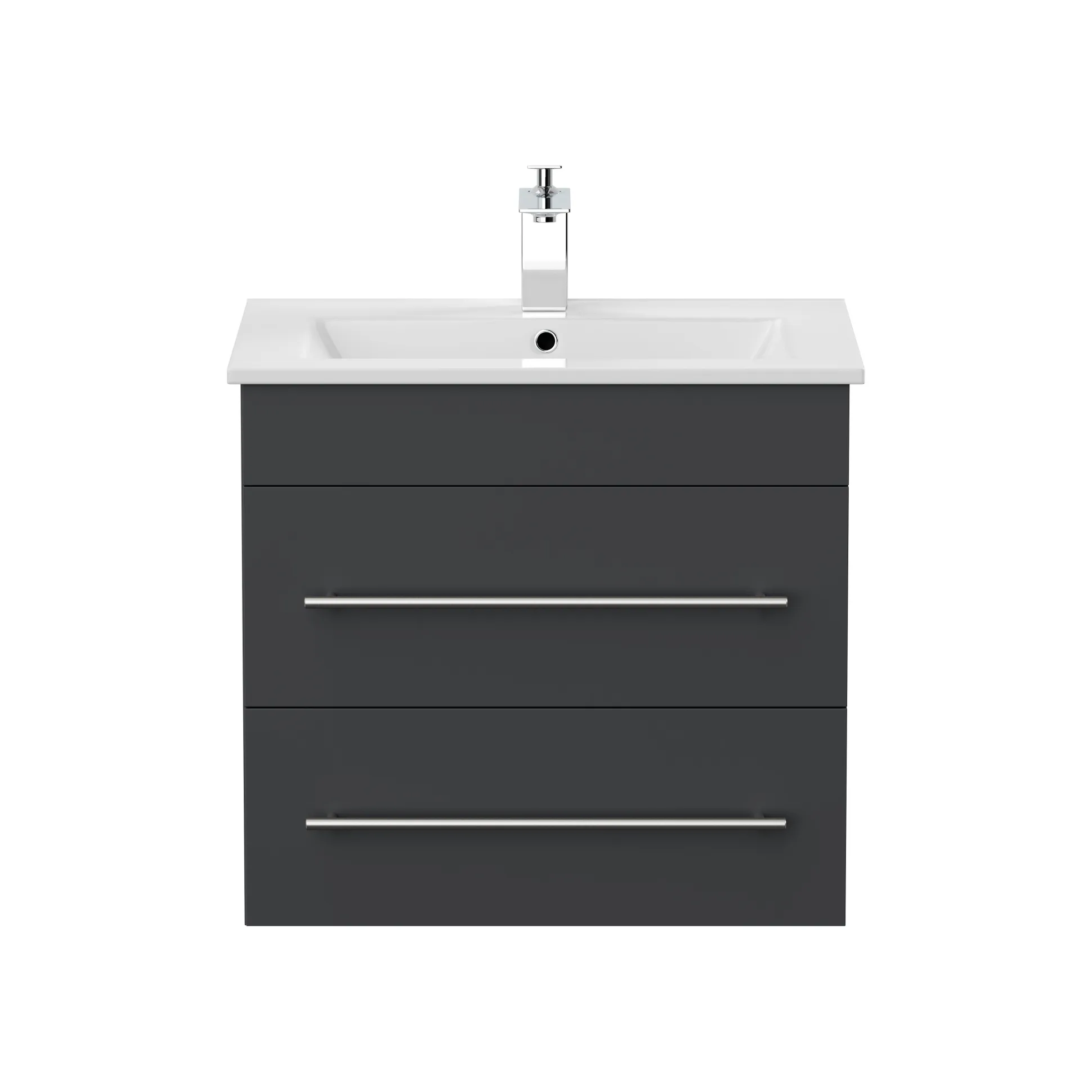 Badmeubel Luton Grafiet 60 cm