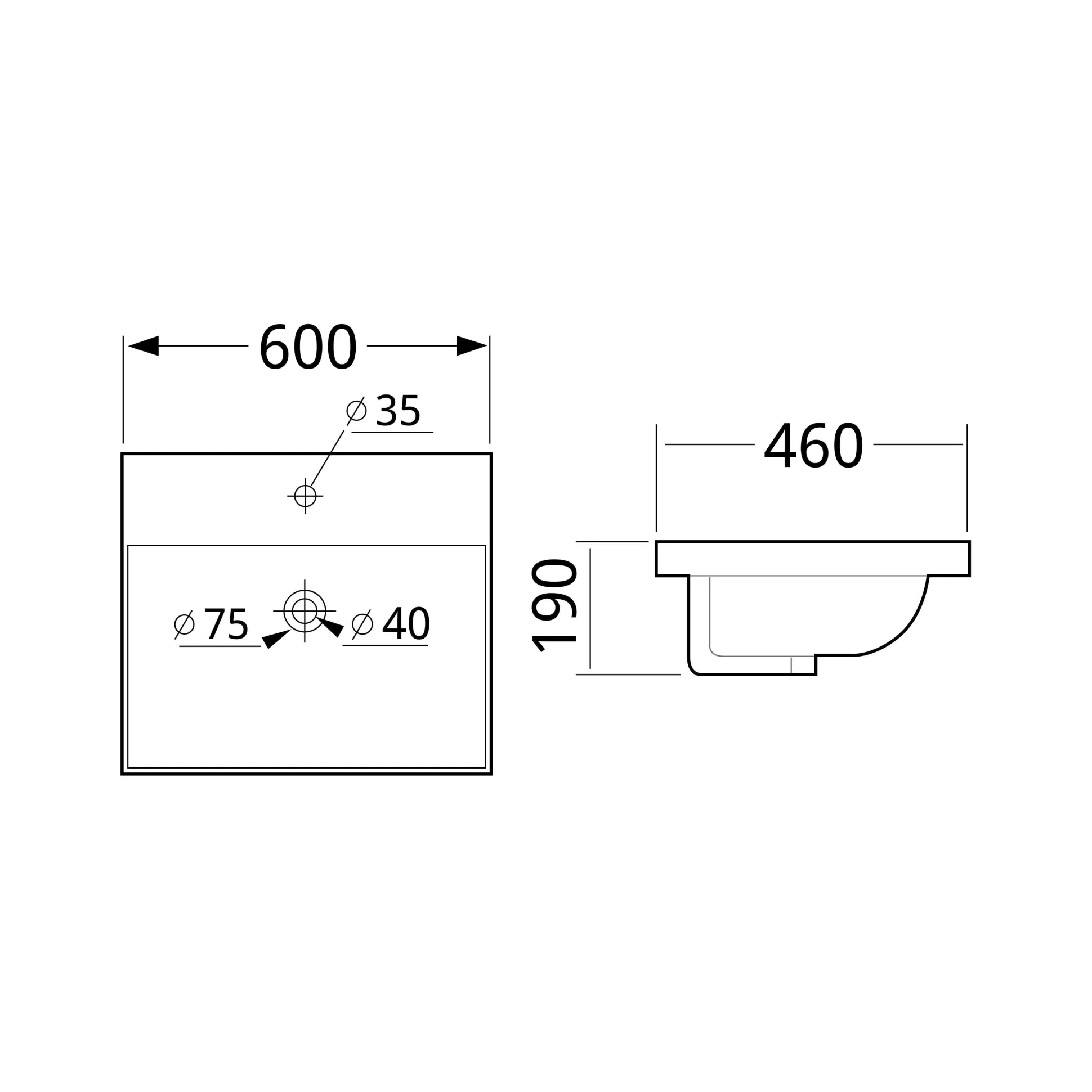 Badmeubel Luxor Beton