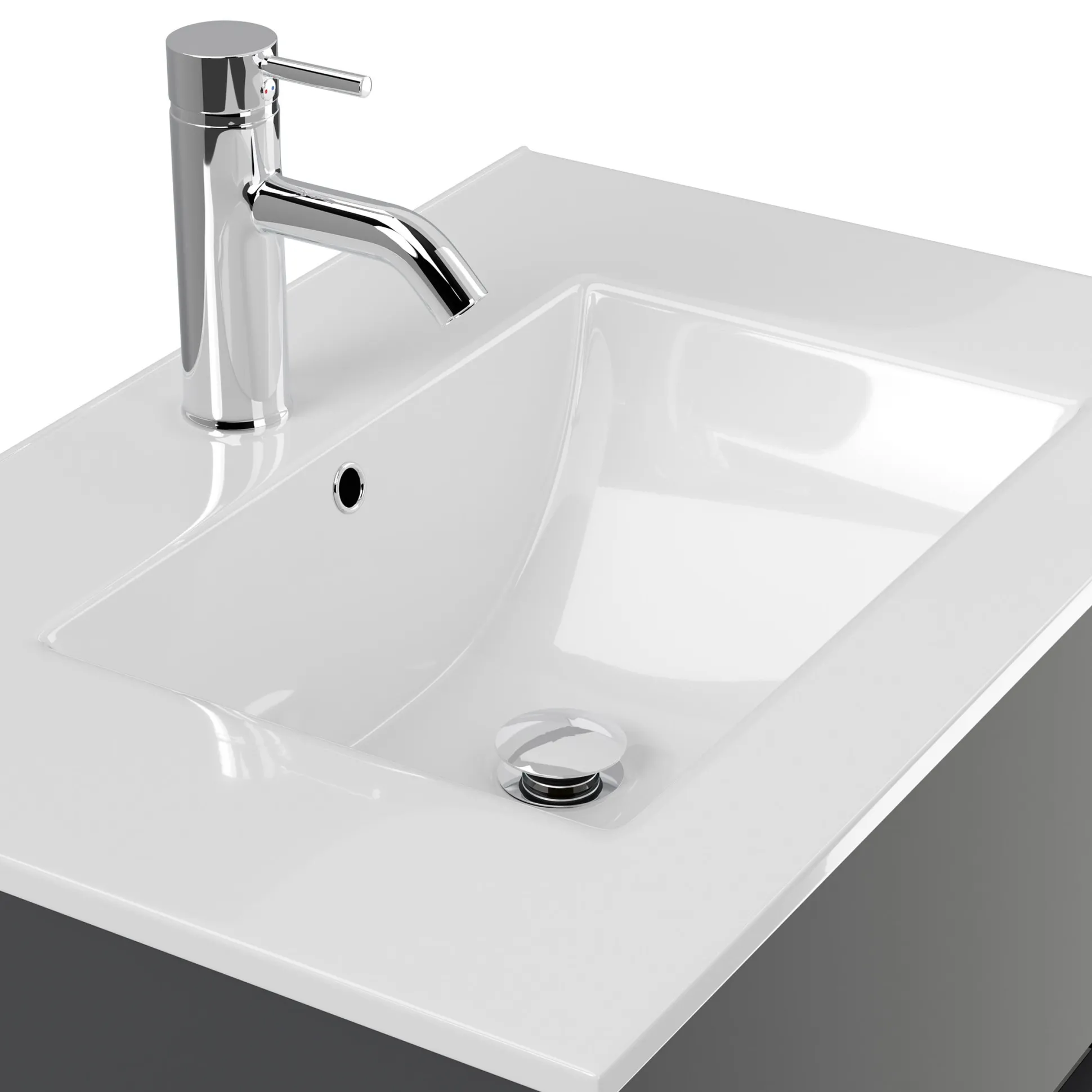 Badmeubel Phoenix Grafiet 70 cm