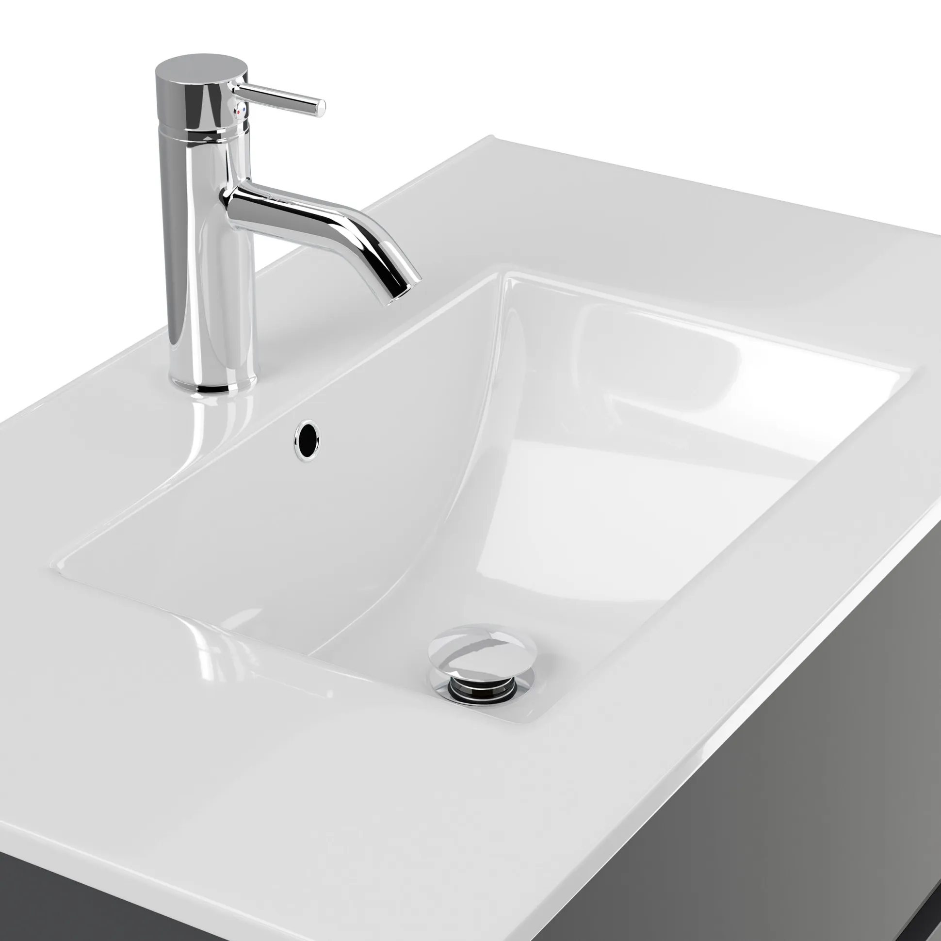 Badmeubel Phoenix Grafiet 80 cm