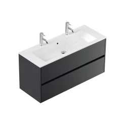 Badmeubel Phoenix Grafiet Dubbele Kraan 120 cm