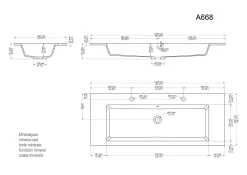 Badmeubel Phoenix Grafiet Dubbele Kraan 120 cm