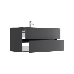 Badmeubel Phoenix Grafiet Enkele Kraan 120 cm