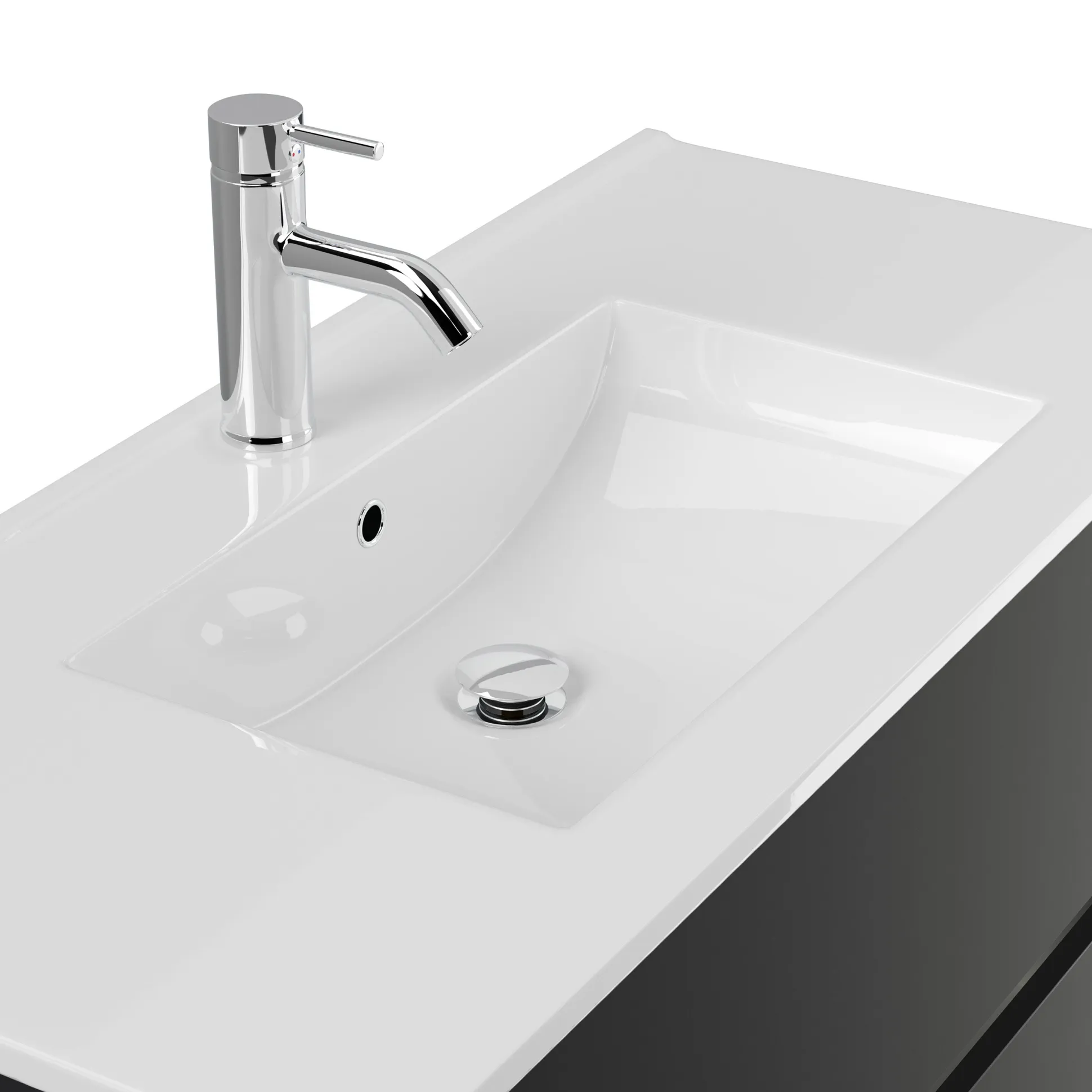 Badmeubel Phoenix Grafiet 100 cm