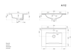 Badmeubel Phoenix Grafiet 60 cm