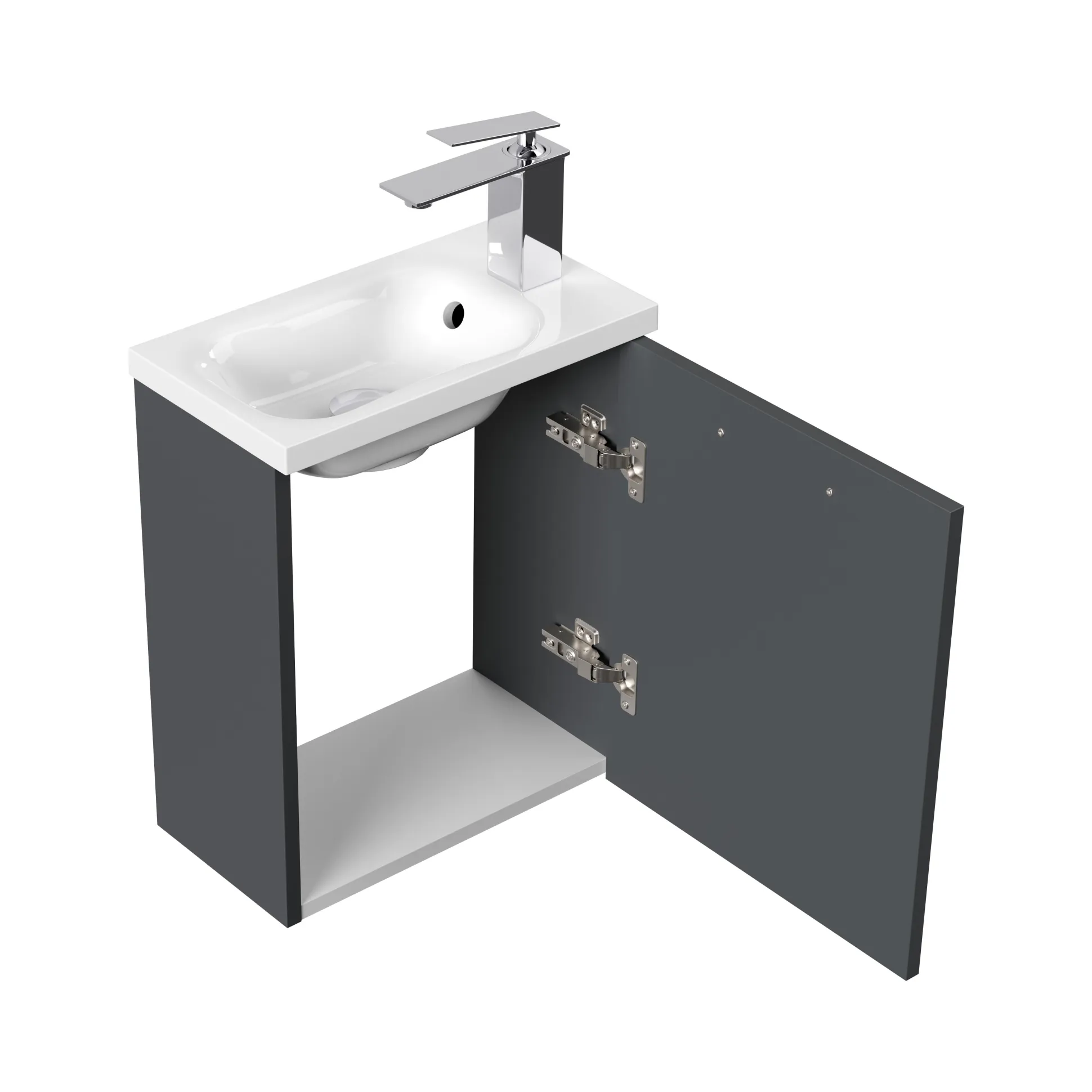 Badmeubel Tunis Grafiet 40 cm