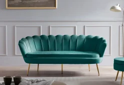 Bank Chanelle Velvet Groen 180 cm