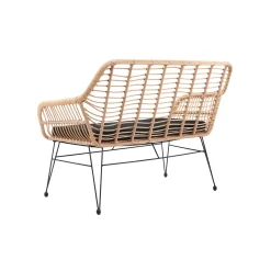 Bank Freja Rotan Zwart