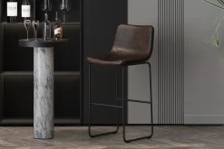 Barkruk Andrew Donkerbruin – Set van 2