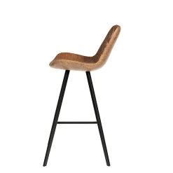 Barkruk Anthony Cognac – Set van 2