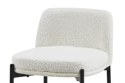 Barkruk Lylou Wit Stof – Set van 2