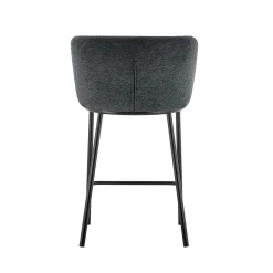 Barkruk Lynn Donkergrijs – Set van 2