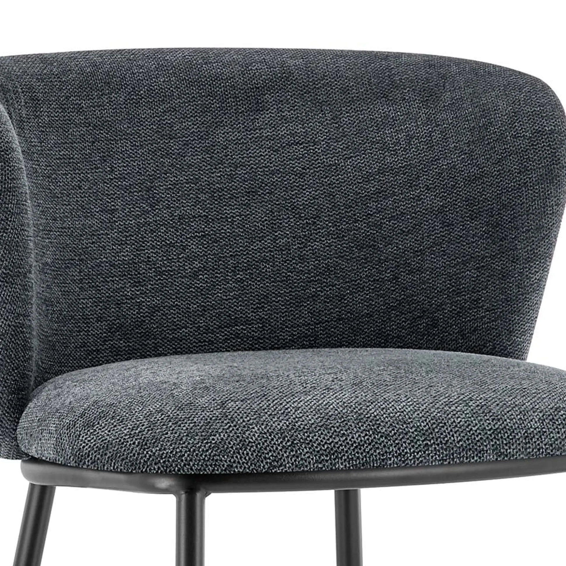 Barkruk Lynn Donkergrijs – Set van 2