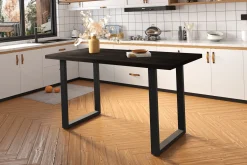 Bartafel Luka 180cm Zwart