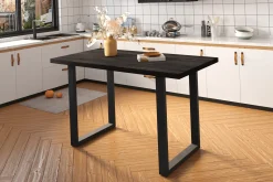 Bartafel Luka 160cm Zwart