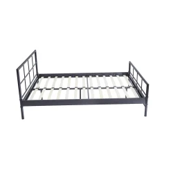 Bed Chuck Donkergrijs 140×200 cm