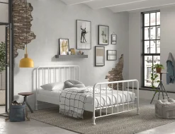 Bed Jay Wit 140×200 cm