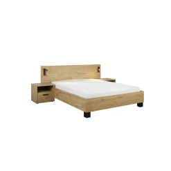 Bed Livia 140×200 cm Eiken