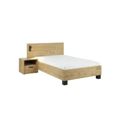 Bed Livia 120×200 cm Eiken