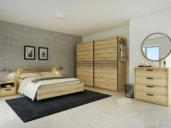 Bed Mekong Eiken 90x200cm