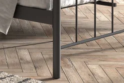 Bed Molly Zwart 140x200cm