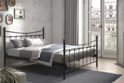 Bed Molly Zwart 160x200cm