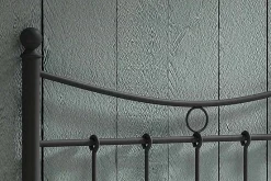 Bed Molly Zwart 90x200cm